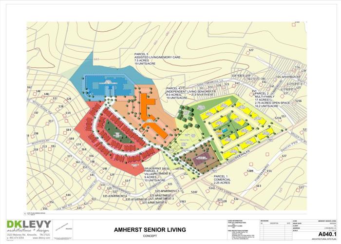 Madison Heights senior community design concept