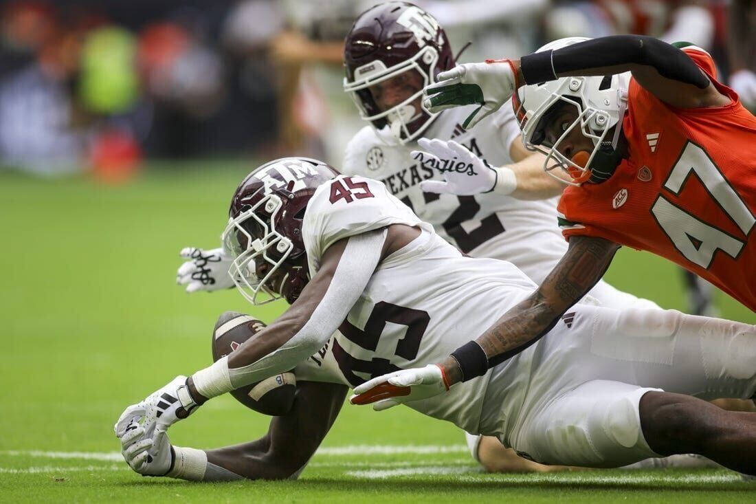 LB Edgerrin Cooper leaving Texas A&M for NFL