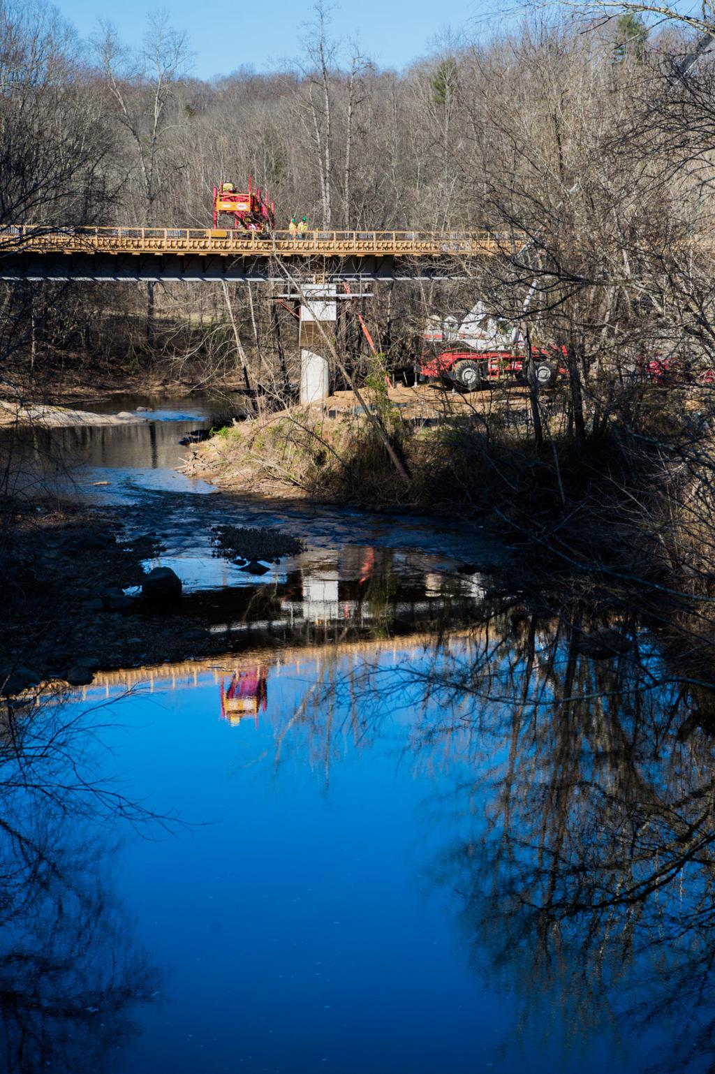buffalo river work on Bridge Work Near Va 130 Intersection Continues News Newsadvance Com
