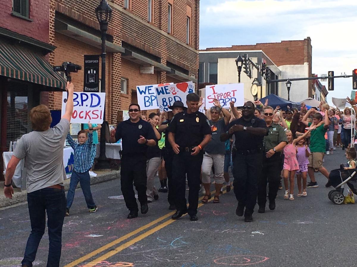 Residents show support for Bedford Police Department during Night Out