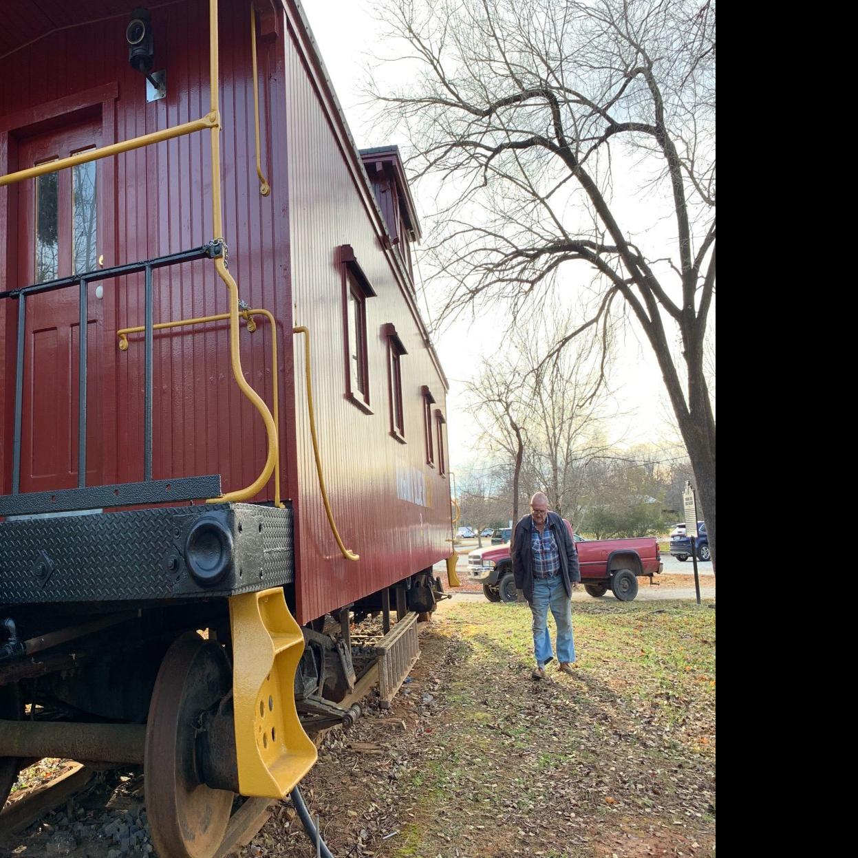 With Restored Caboose Ted Hughes Is Bringing History Back To Life Local News Newsadvance Com