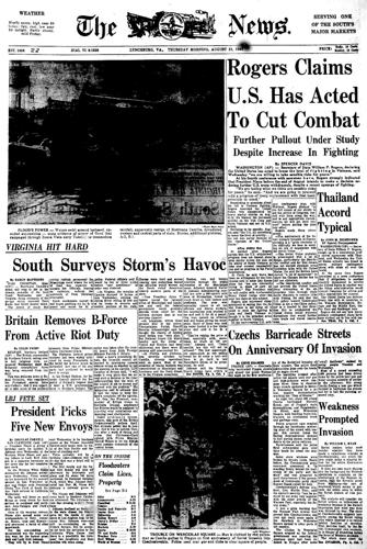 The News on Thursday, Aug. 21, 1969
