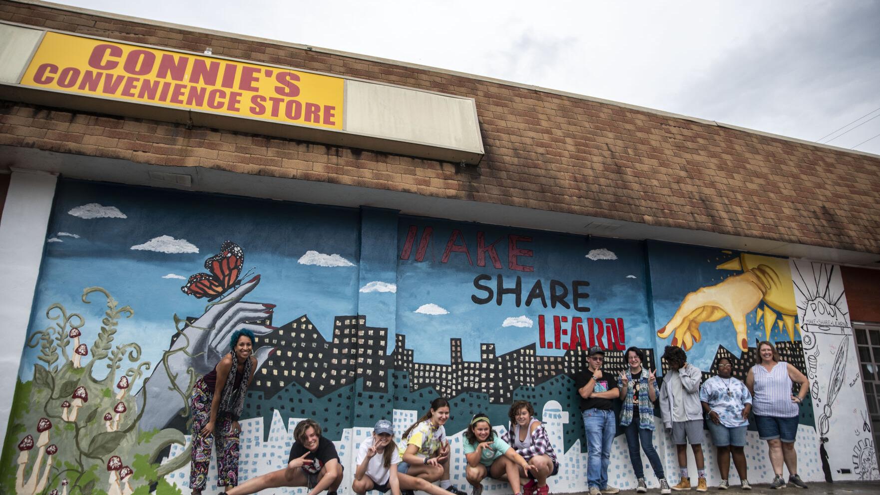 Student artists combine ideas to create 30-foot mural at Vector Space - Vimarsana News