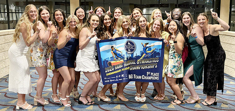 Lady Flames gymnasts claim first national championship