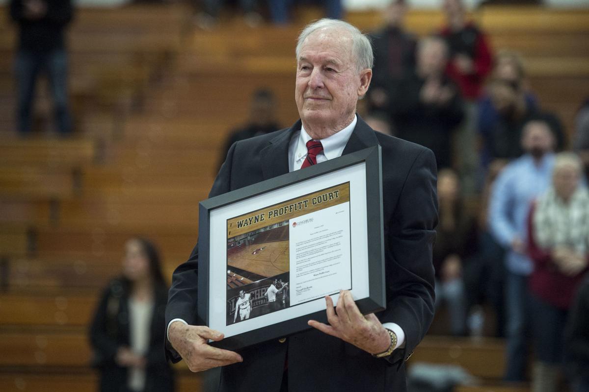 Lynchburg College honors basketball legend Wayne Proffitt with court dedication Sports