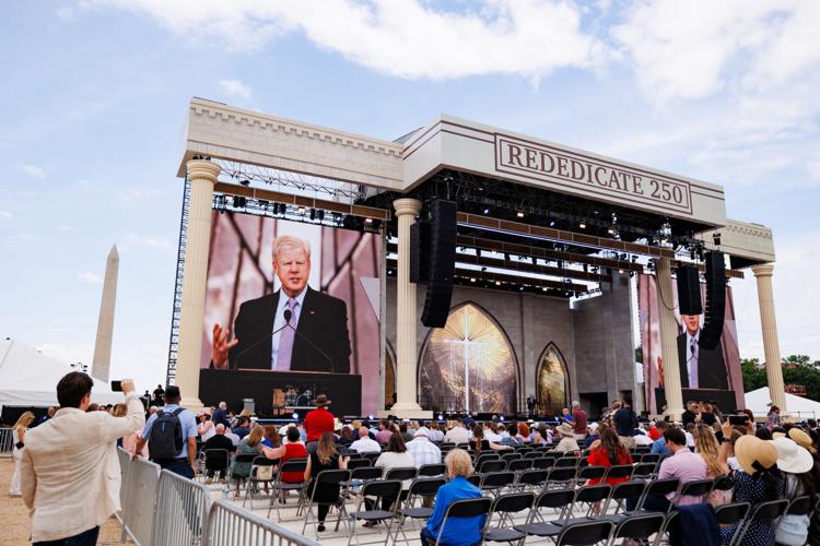 Chancellor Jonathan Falwell encourages Christians to ‘stand together as one’ at Rededicate 250