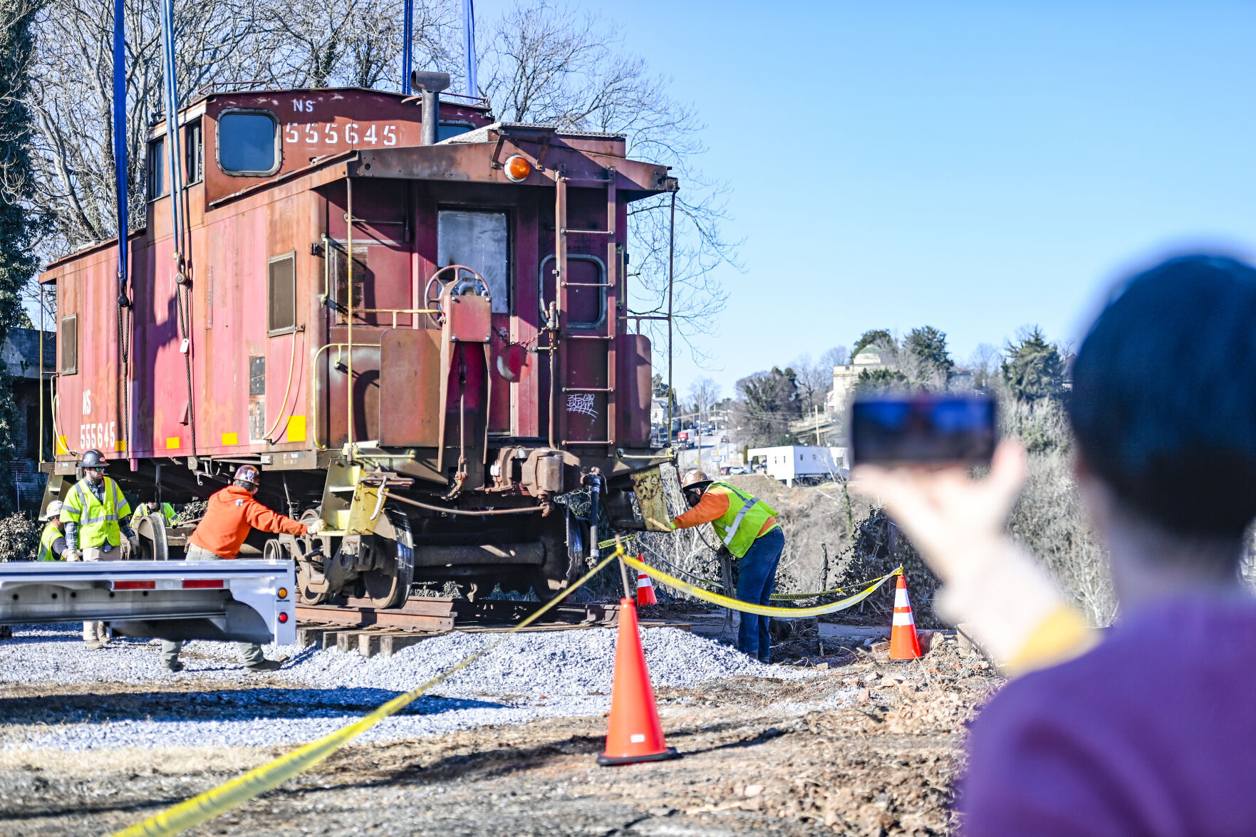 New newest Jersey State Police W/Train Caboose.