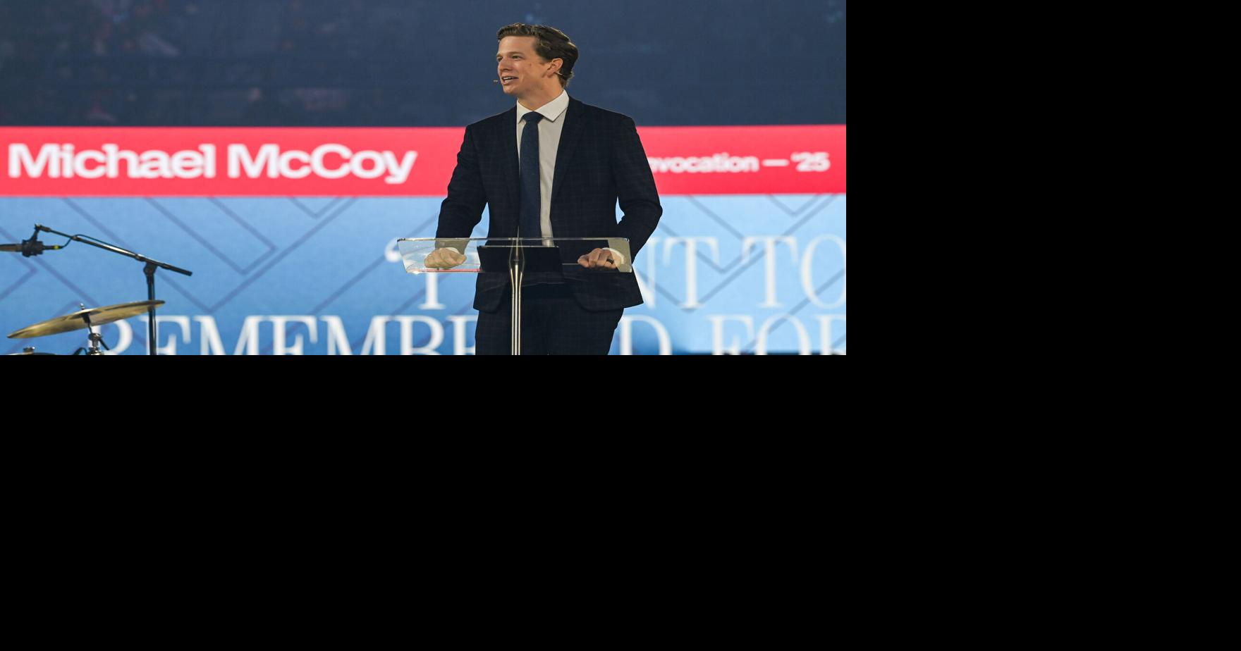 Turning Point USA's Michael McCoy addresses LU students