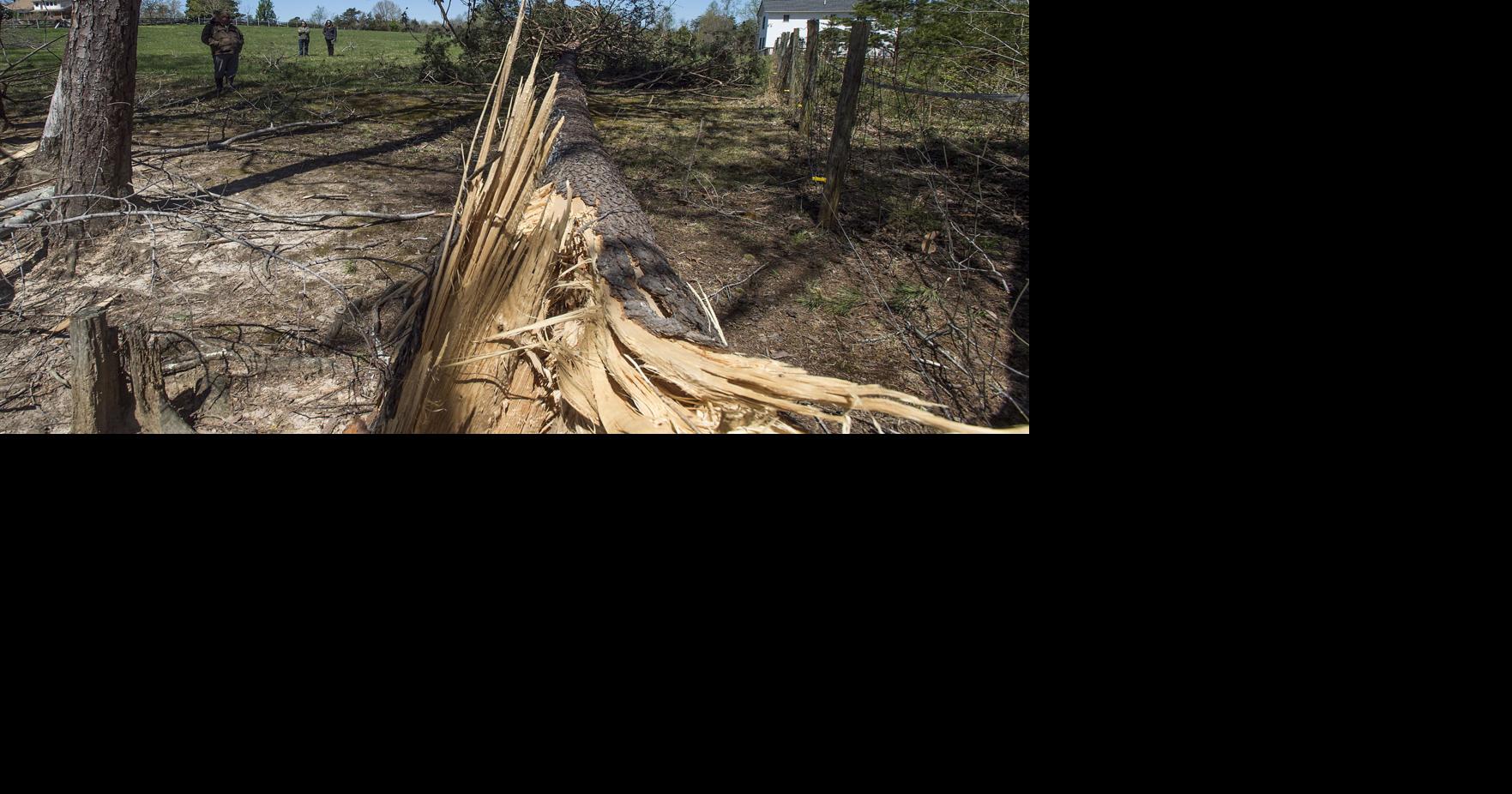 Tornado struck outside Rustburg on Sunday, weather service says
