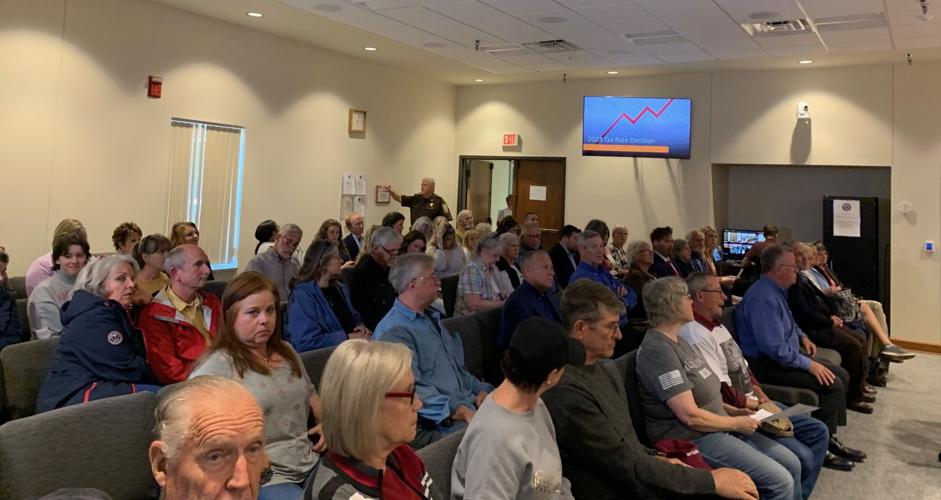 Bedford supervisors narrowly approve tax increase after emotional hearing