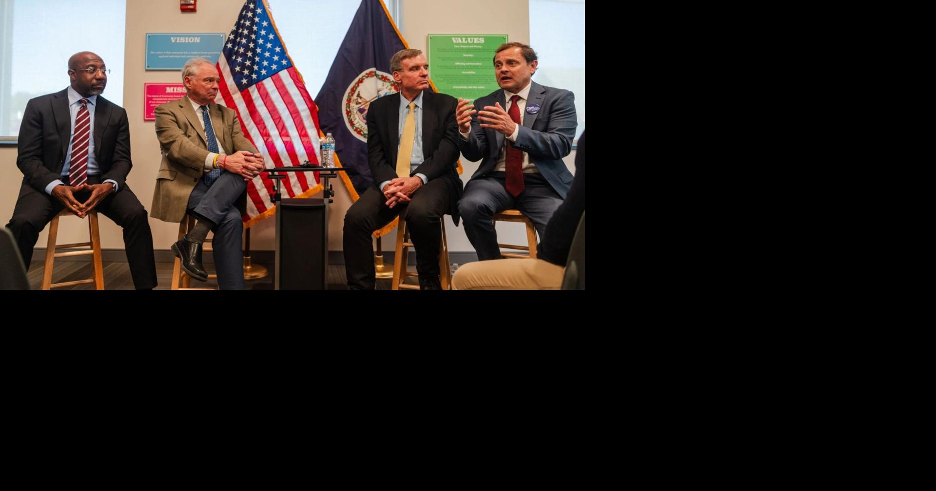 Senators join Perriello on campaign trail for healthcare roundtable in Lynchburg Oct 28, 2026 16 mins ago
