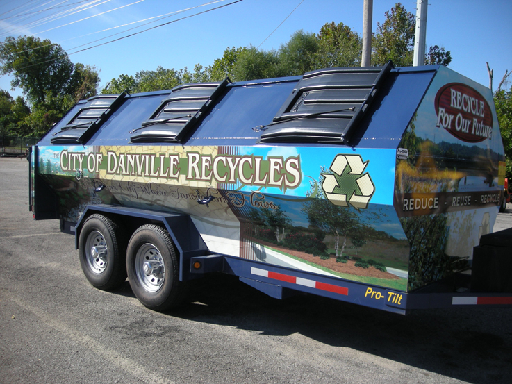 Danville recycling goes mobile