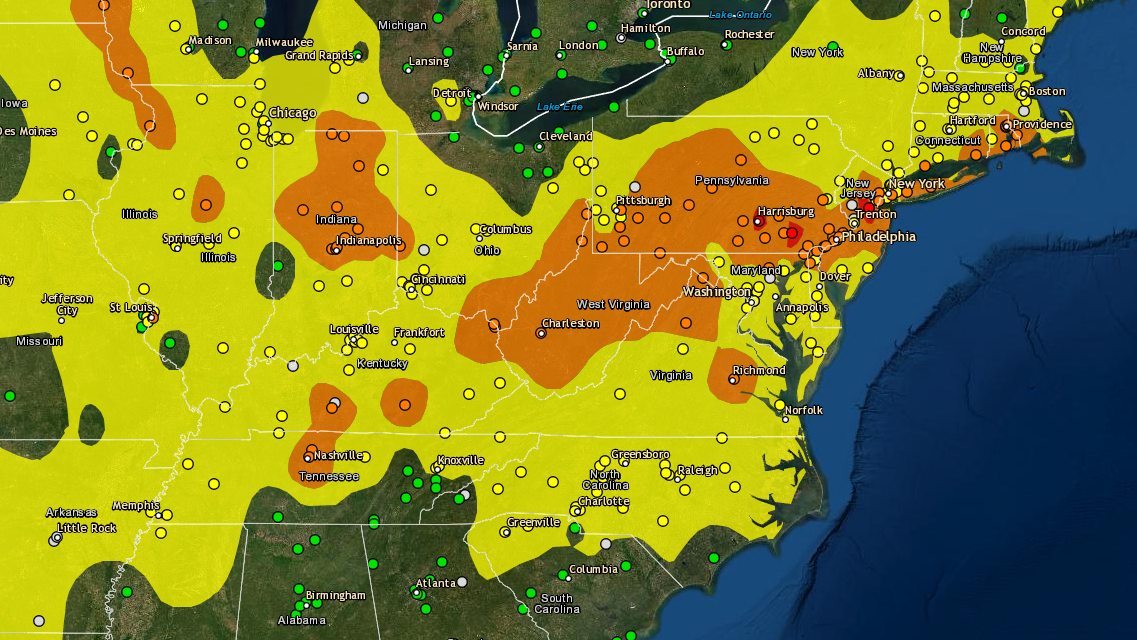 UPDATE: Cleaner air expected in Va. on Thursday after wildfire smoke triggered a health alert - Vimarsana News