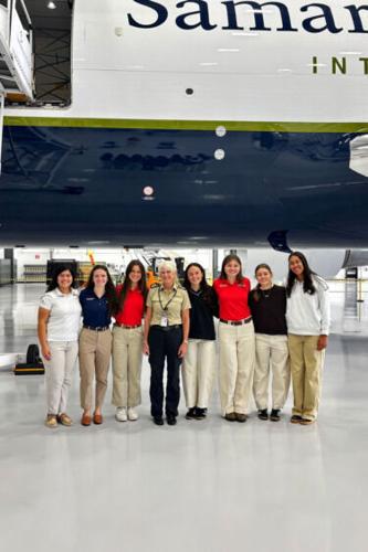 Liberty students, staff inspire the next generation of female pilots at annual Girls in Aviation Day