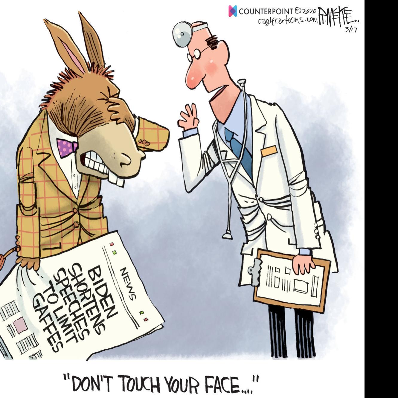 Don T Touch Your Face Cartoons Newsadvance Com