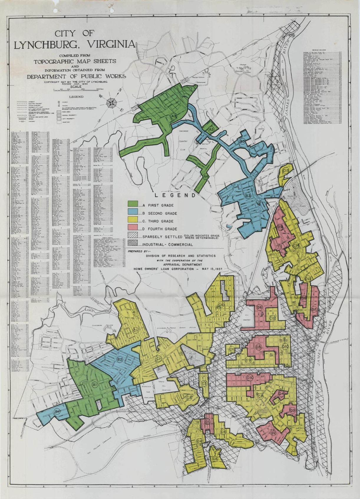 Abell Redlining In Lynchburg 
