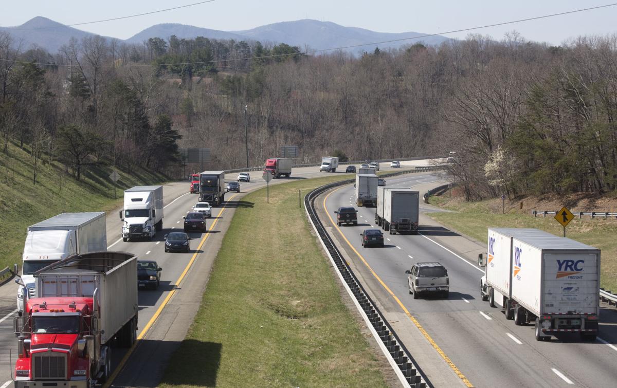 Northam, with I81 near Salem as backdrop, pushes for gas tax increase