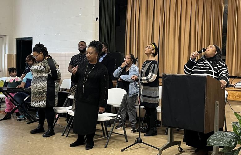 The Toms Family performs at the Nelson County MLK Jr. celebration