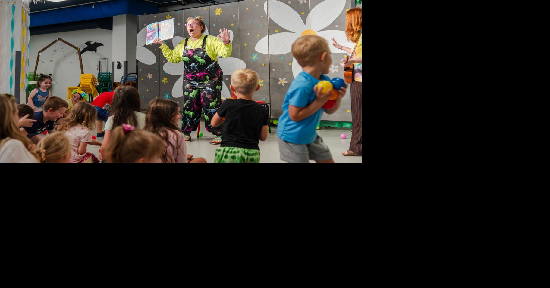 CCPLS puts on a show at Timbrook Library storytime