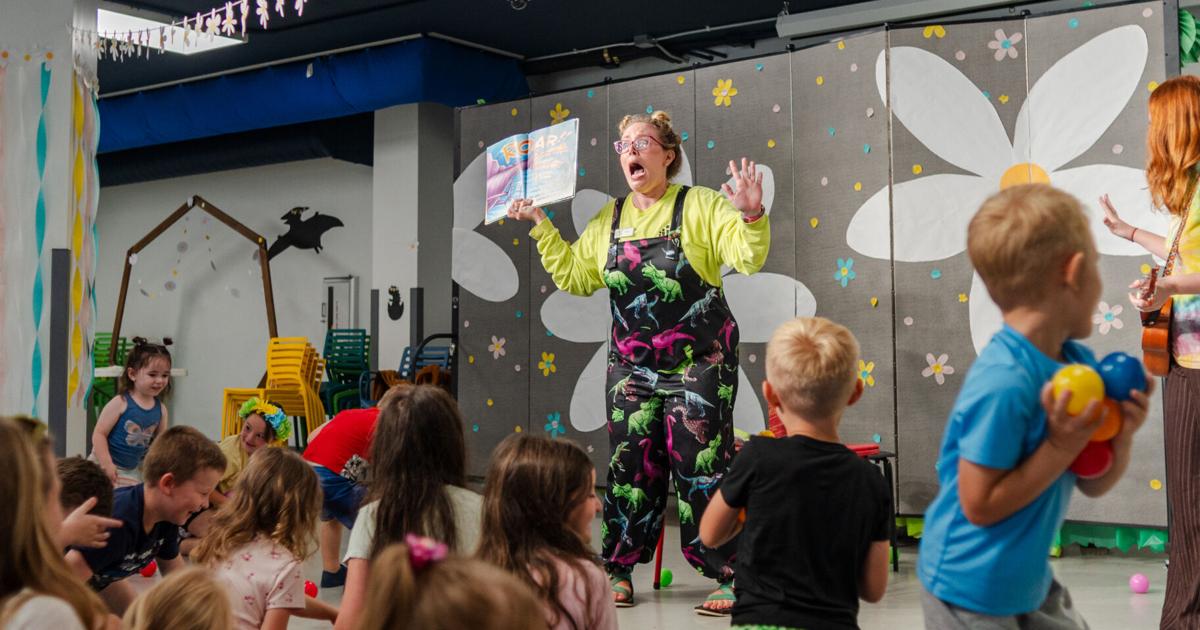 CCPLS puts on a show at Timbrook Library storytime