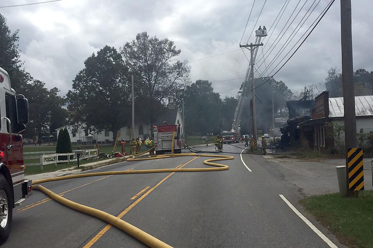 UPDATE Rustburg blaze destroys former Wydner Mill Local News