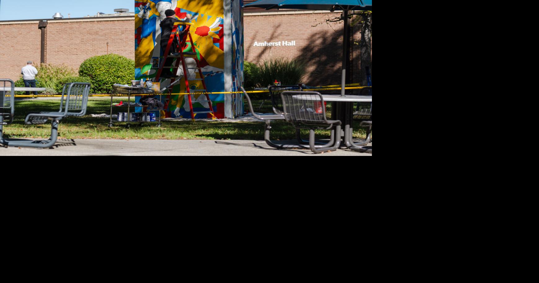 Mural coming together for CVCC’s 60th anniversary