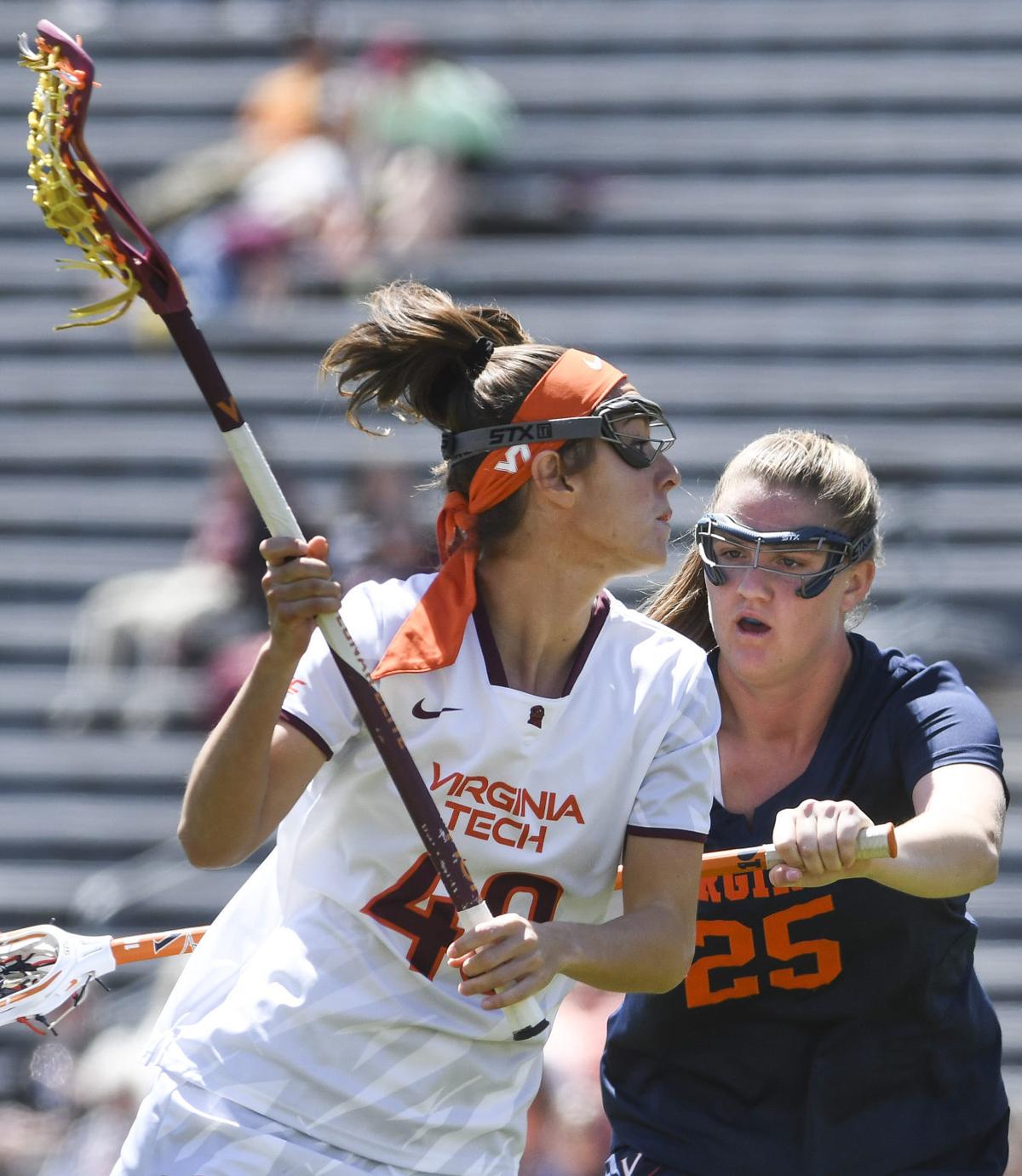 Virginia Tech women's lacrosse team beats Virginia for recordbreaking