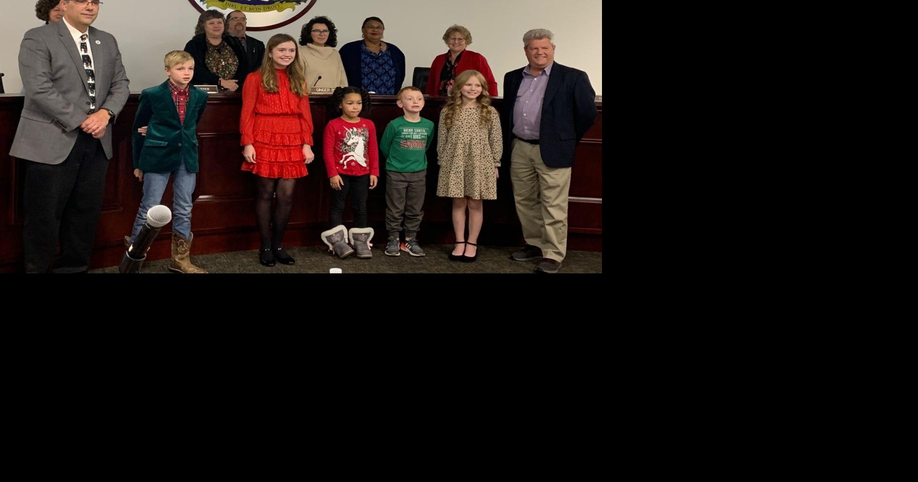 Amherst County Public Schools students of the month honored