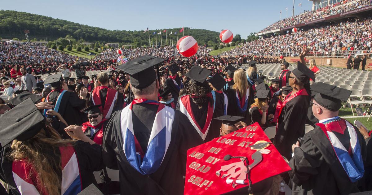 Liberty Graduation Liberty University confers 19,430 degrees in 43rd commencement ceremony