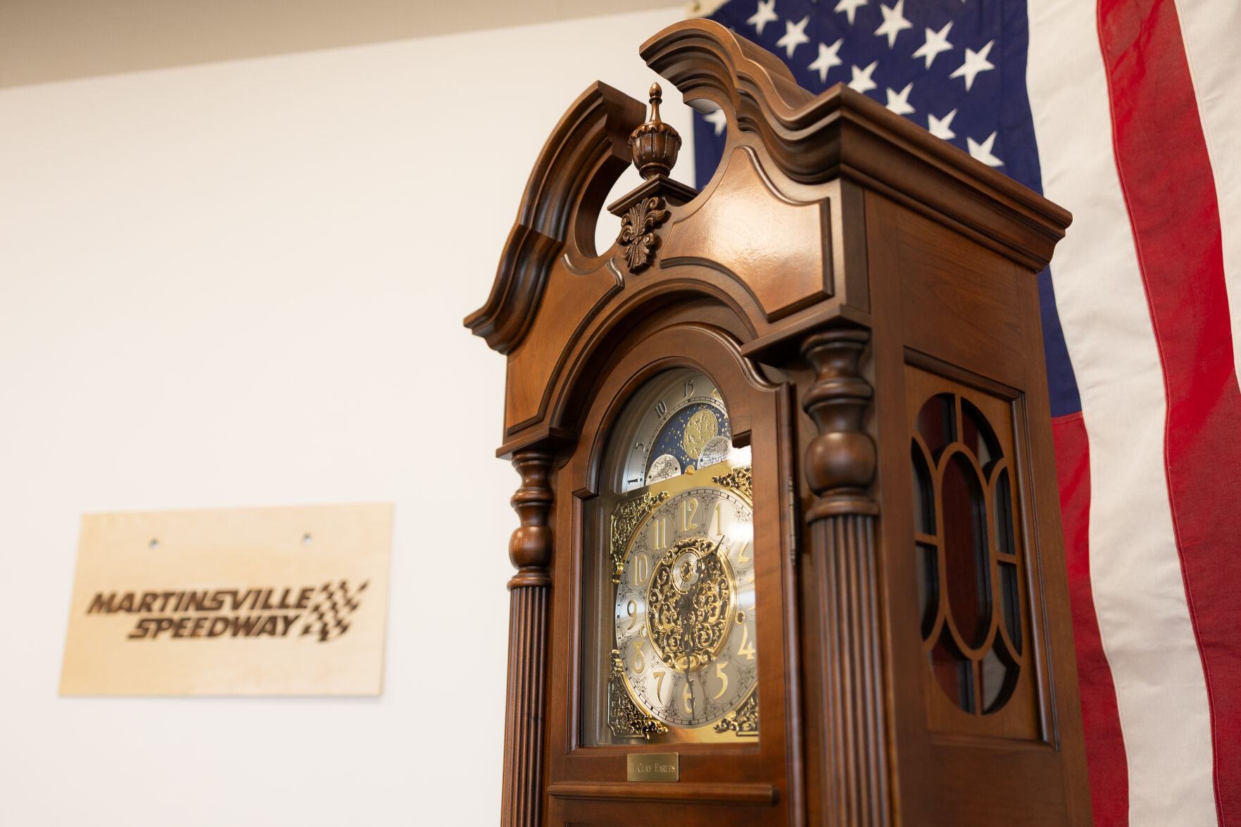 PHOTOS: Martinsville Speeway clock to be made in Amherst