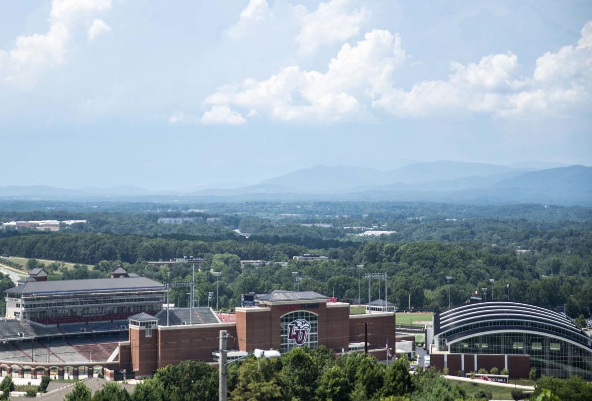 Liberty University from above