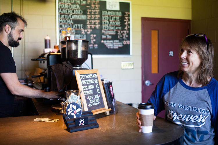 At Trager Brothers Coffee, locals get a caffeine boost and a view