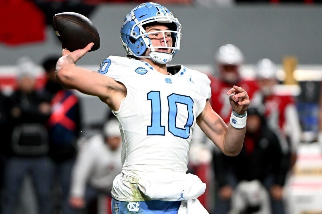 North Carolina QB Drake Maye enters draft will skip bowl game