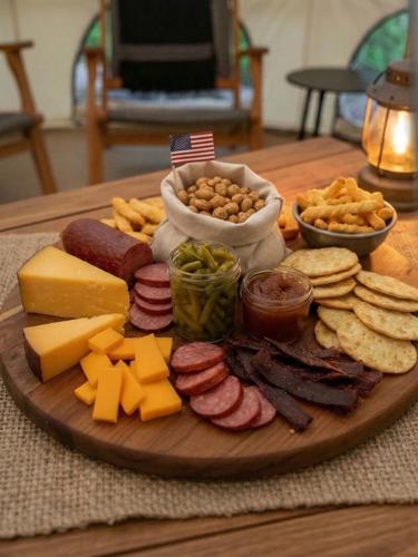 Revolutionary Rest charcuterie board