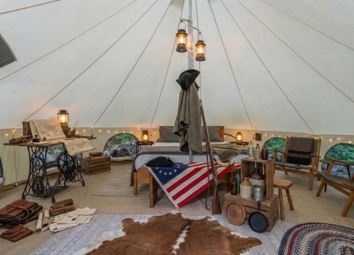 Revolutionary Rest tent