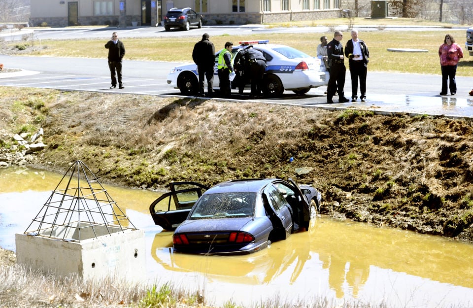 Car crashes into small body of water in Danville ...