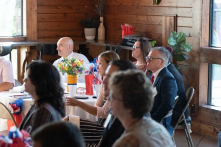 Annual partnership breakfast connects local school leaders with School of Education faculty