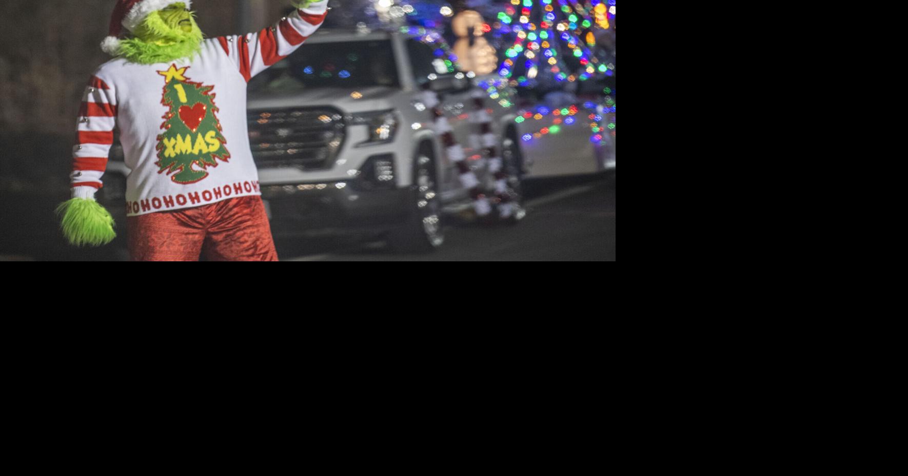 Amherst celebrates the season with reverse Christmas parade
