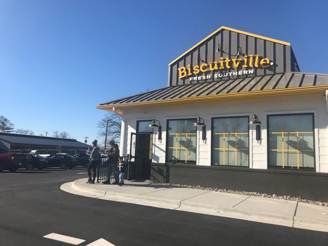 New Biscuitville opens in Madison Heights