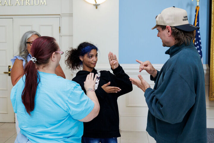 ‘Holy Hands’ digital creator Hayden Daum (’20) returns to Liberty to share his passion with students
