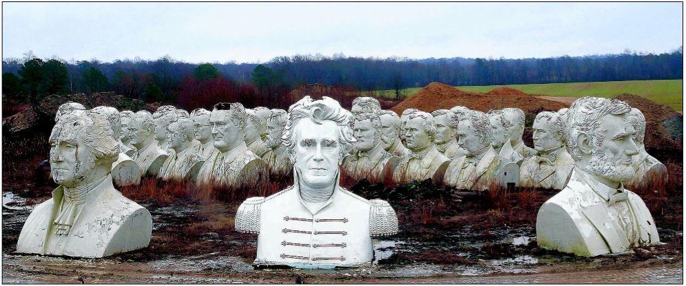 Owner Hopes To Give Life To Presidents Park Busts Newsadvance Com