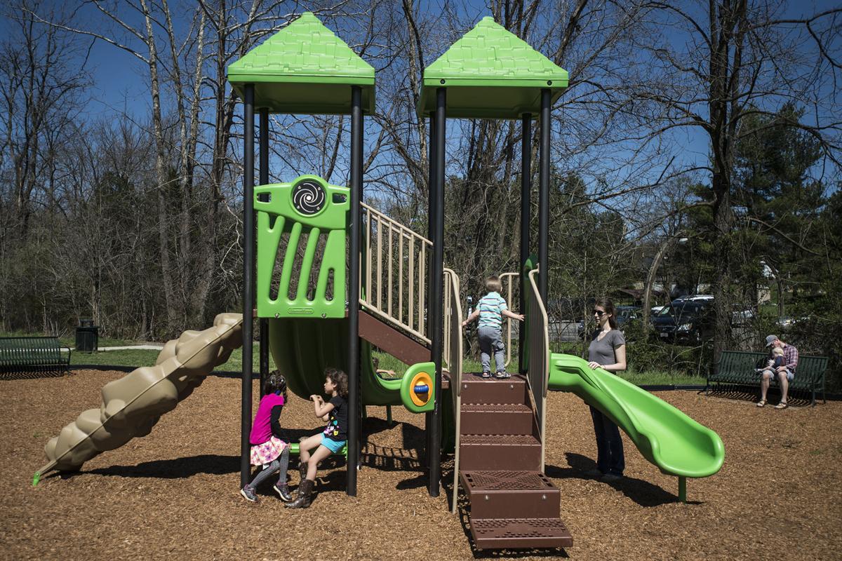 PHOTOS Peaks View Park's Tot Lot gets an update Local News