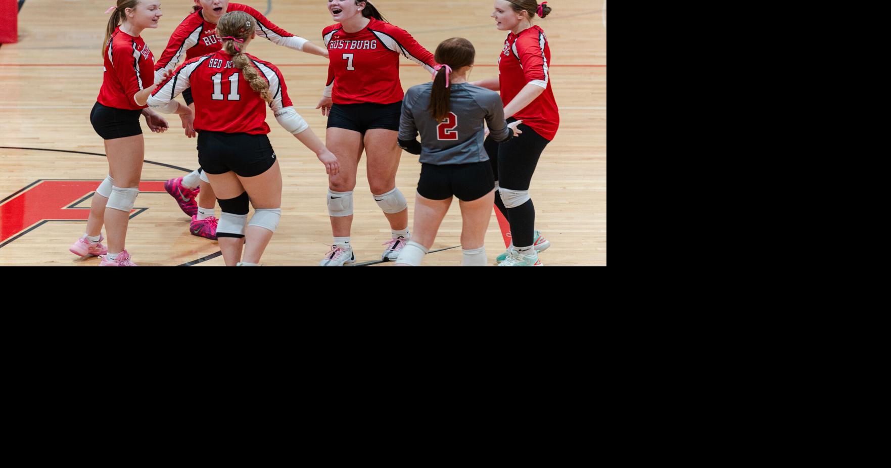 PHOTOS: Rustburg volleyball defeats Jefferson Forest