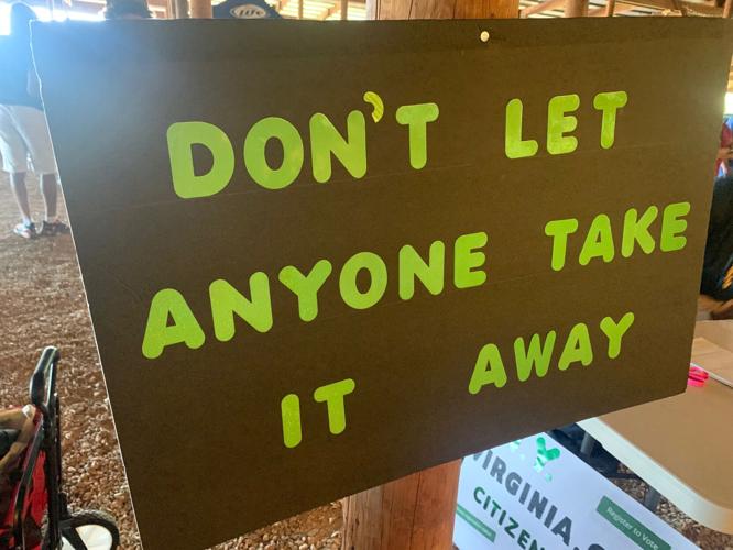 Festival in Amherst County draws hundreds