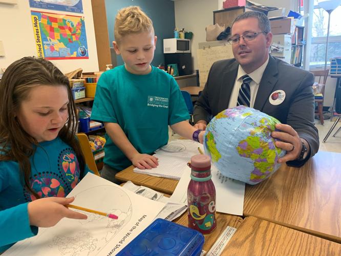 State and local representatives visit Rockfish River Elementary School