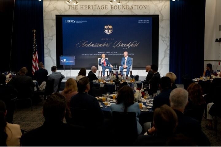 Liberty University convenes global leaders in Washington for third annual Ambassadors’ Breakfast