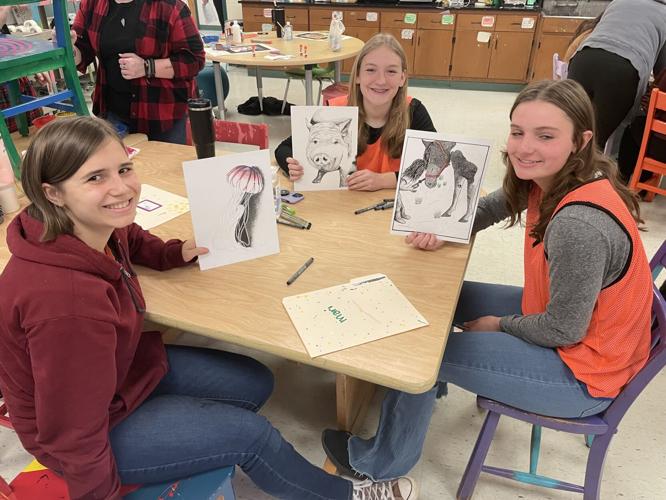 Nelson Middle art show 2