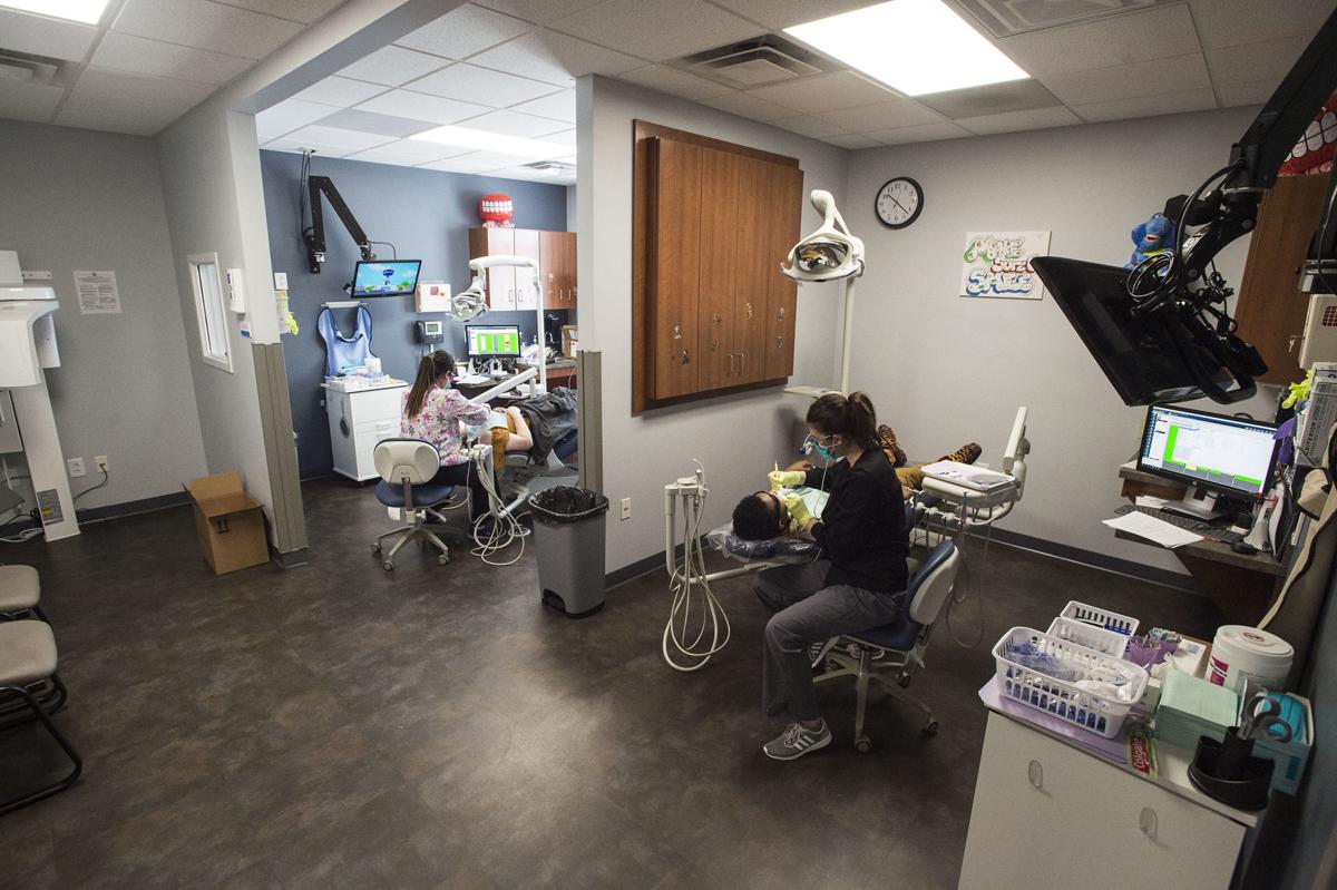 Kids get free dental services during Johnson Health Center's firstever