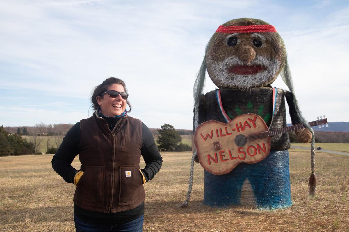 Hay Bale Creation An Annual Tradition In Huddleston Local News Newsadvance Com