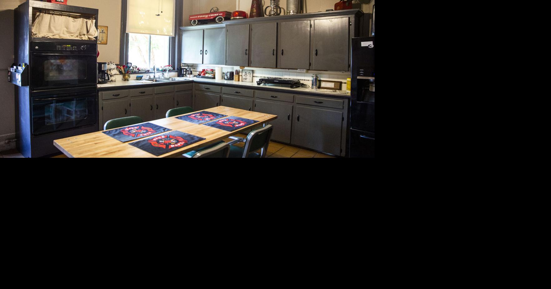 Old Lynchburg fire station themed Airbnb